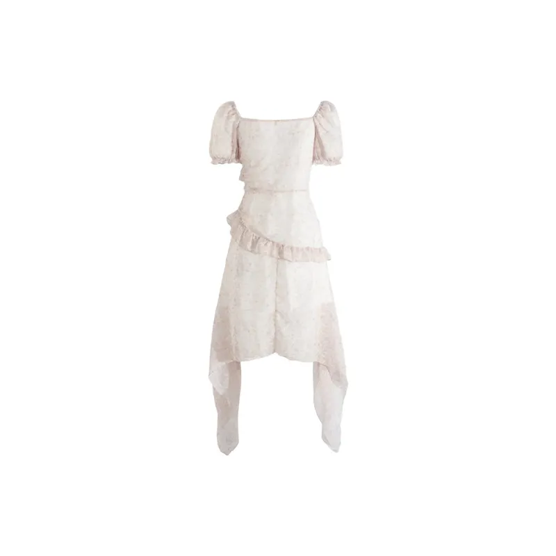 Incolore Short Sleeved Dresses Women's Apricot-1