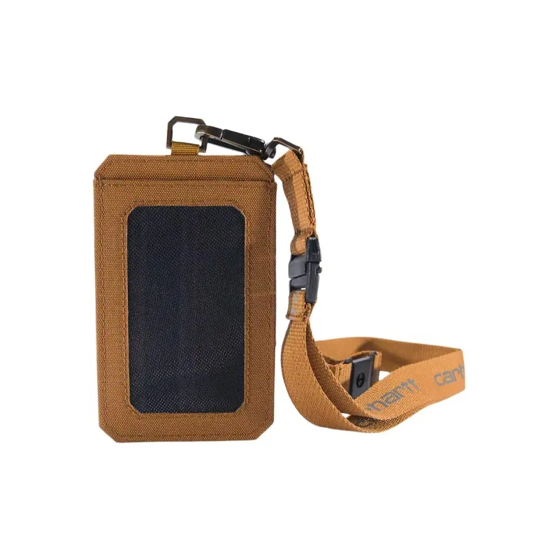 Carhartt Nylon Card Holder Unisex Brown-2
