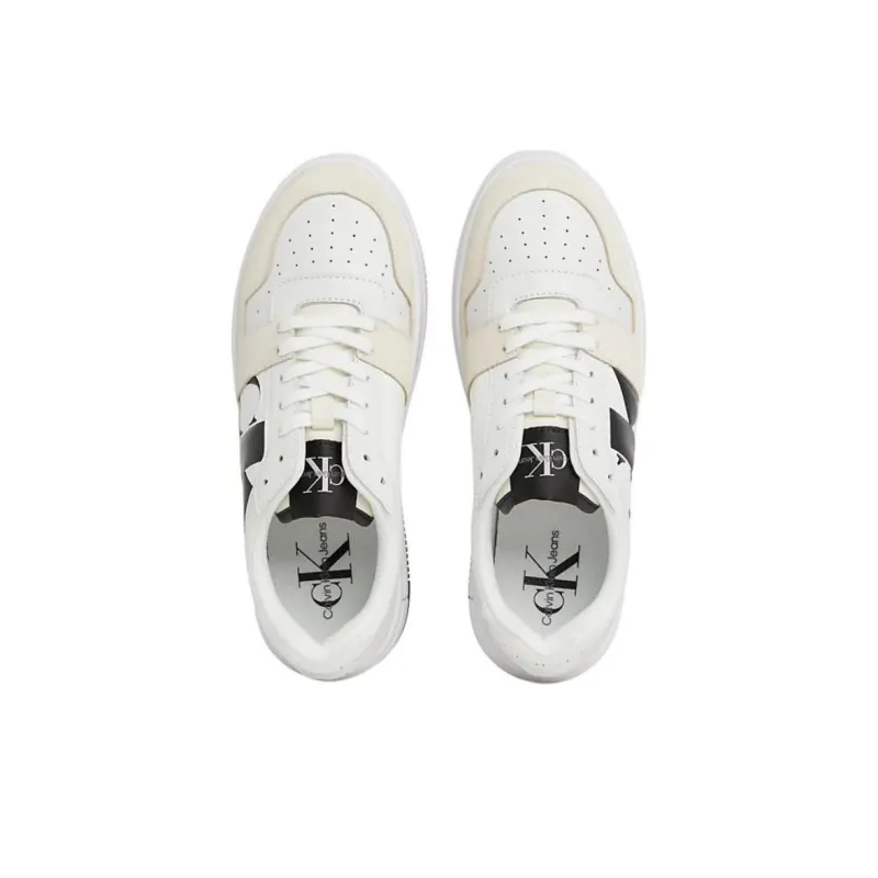 CKJ CALVIN KLEIN JEANS Low Top Casual Shoes Women's White-3