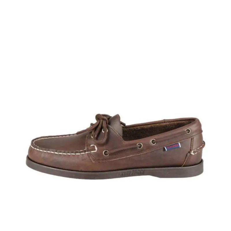 Sebago Portland Boat Shoes Men's Tan-0