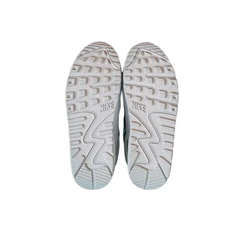 URAWA REDS x Nike Air Max 90 Anti-Slip Wear-Resistant Low-Top Casual Running Shoes Women's White Red-3