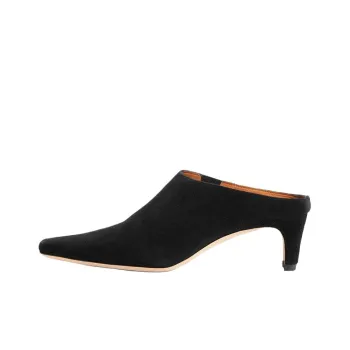 Staud Closed Toe Slippers 5.5cm Women's Black