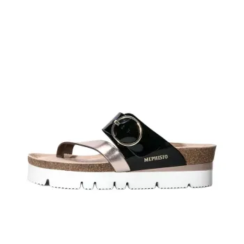 MEPHISTO Rubber Sole Slip-Resistant Flip Flops Women's