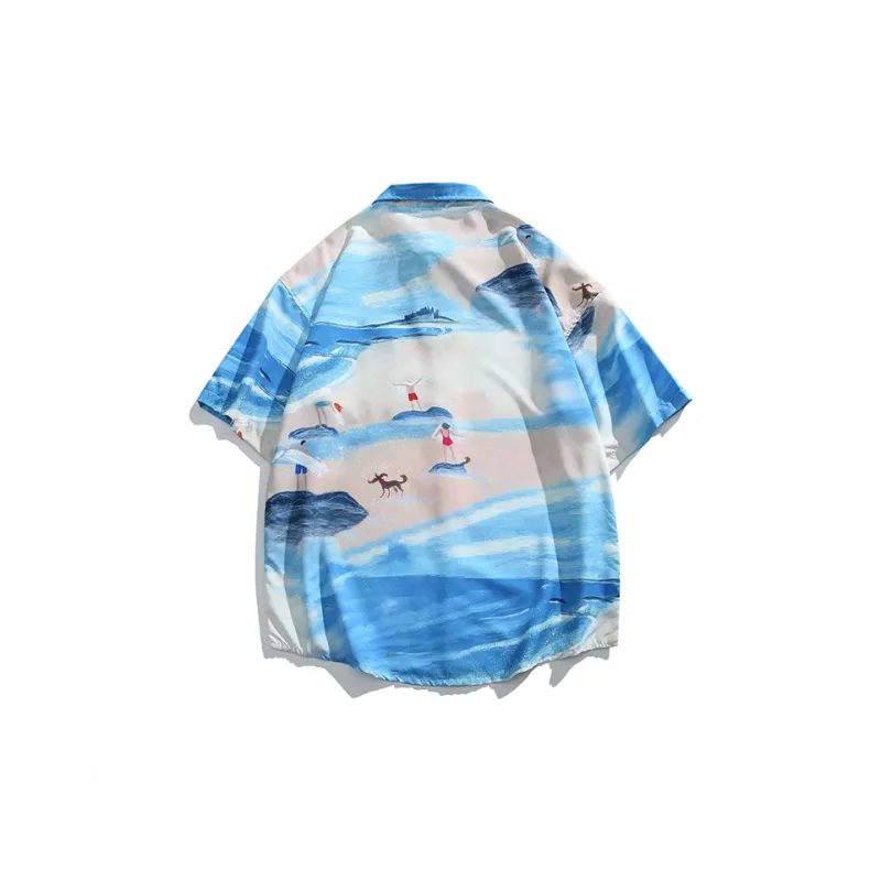 KRISTALIA Shirt Unisex Beach Ocean-1