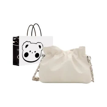 NX DOUGHNUT PU Shoulder Bag Crossbody Bag Regular Women's White Silver Black Coffee
