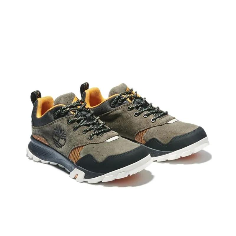 Timberland Garrison Trail Cushioned Anti Slip Wear Resistant Breathable Lightweight Low Top Running Shoes Men's Coffee-2