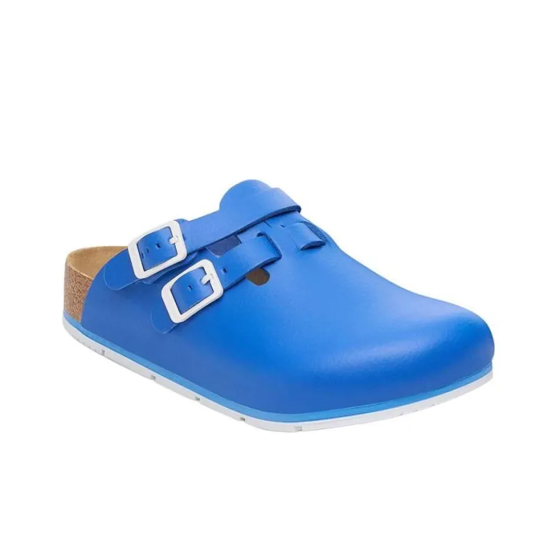Birkenstock Slip Resistant Wrap toe Slippers Women's Blue-2