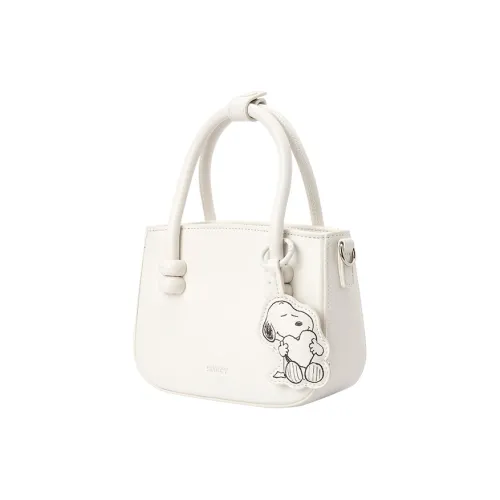 SEM/R Snoopy Collection PU Crossbody Bags Handbags Small Size Women's Black And White Tones / Pink Purple