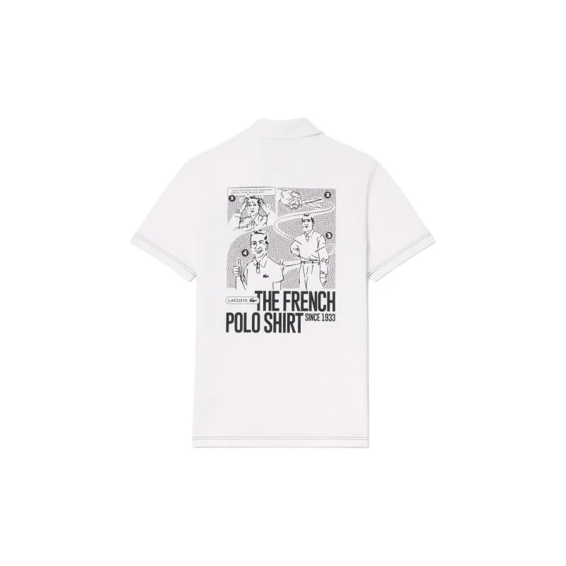LACOSTE Polo Shirts Men White-1