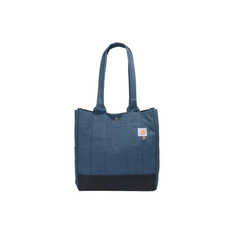 Carhartt Polyester Tote Bag Shopping Bag Handbag Women's Blue-0