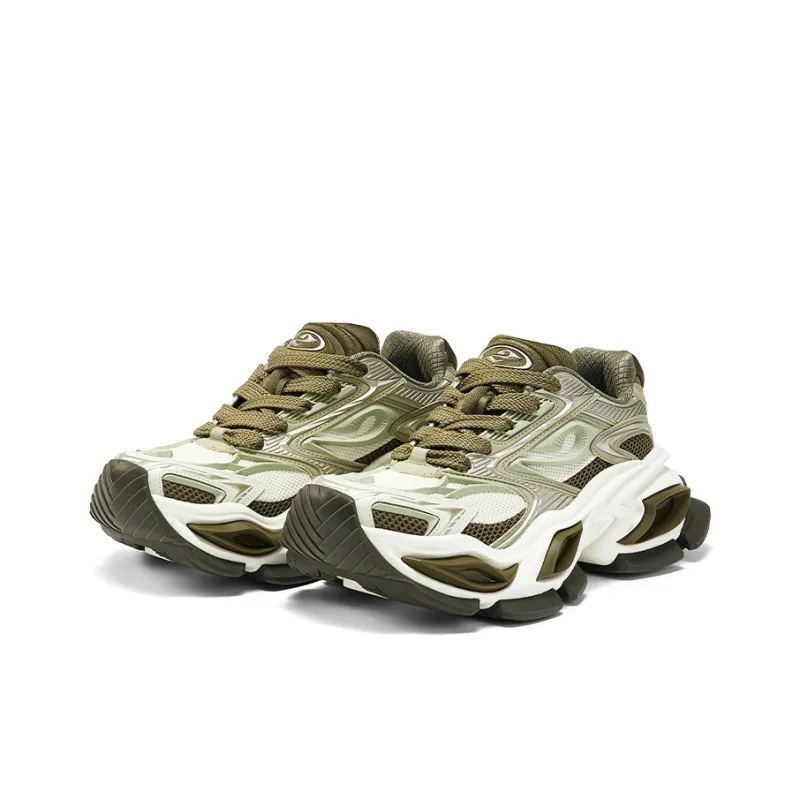 OGR Breathable Height Increasing Low Top Running Shoes Unisex Jadeite With High Green Jade Content-2
