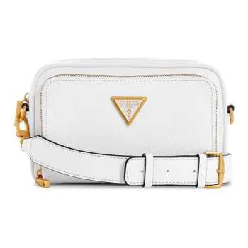 GUESS PU Camera Shoulder Bag Crossbody Bag Women's White