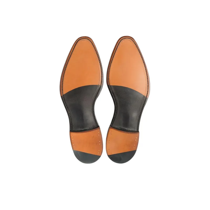 LOAKE Trinity Dress Shoes Men's Brown-4