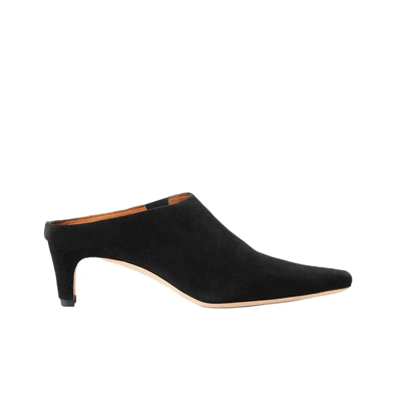 Staud Closed Toe Slippers 5.5cm Women's Black-1