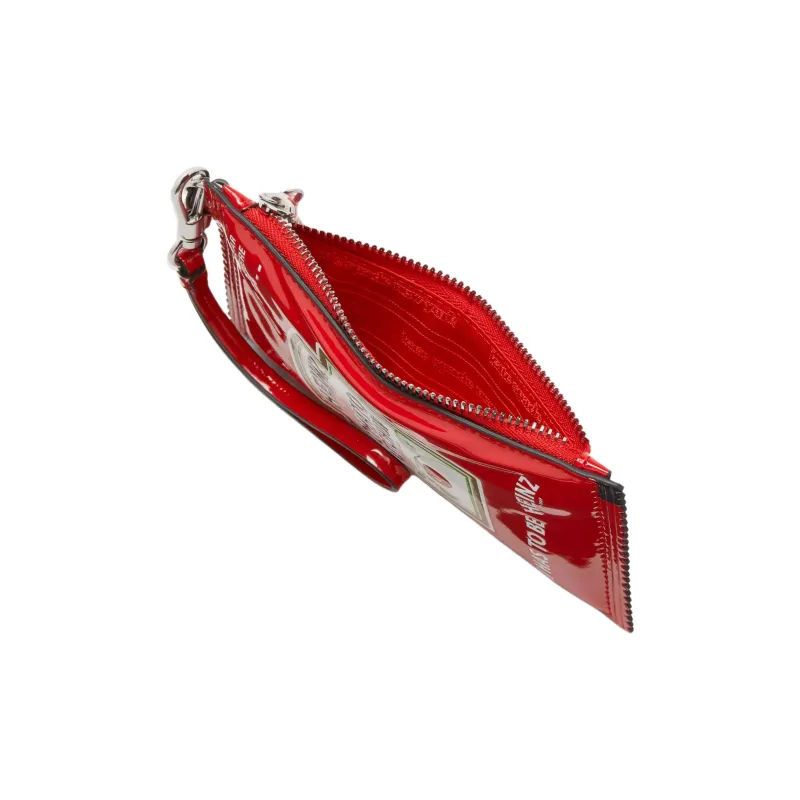 Kate Spade Heinz Patent Leather Card Holder Women's Red-2