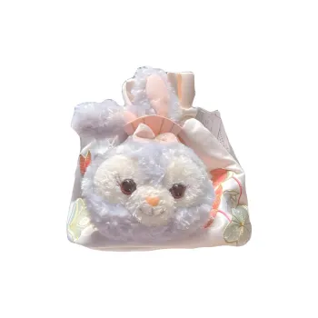 Disney Plush Bucket Bag, Shoulder Bag, Crossbody Bag Regular Women's Pink