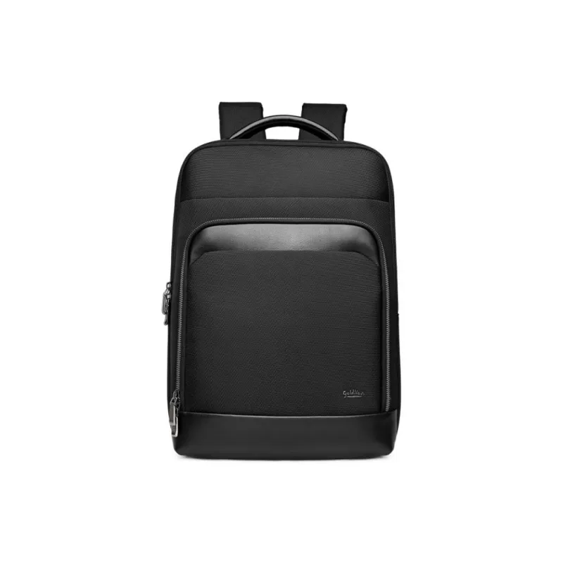 GOLDLION Fabric Business Backpack Large Size Men's Black-0