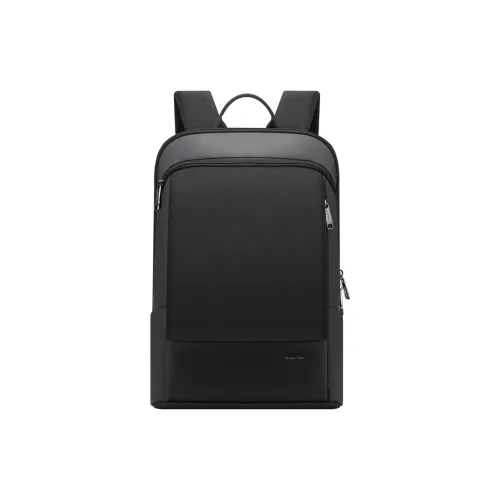 BOPAI Microfiber Synthetic Leather Backpacks Backpack Laptop Bags Regular Men's Black