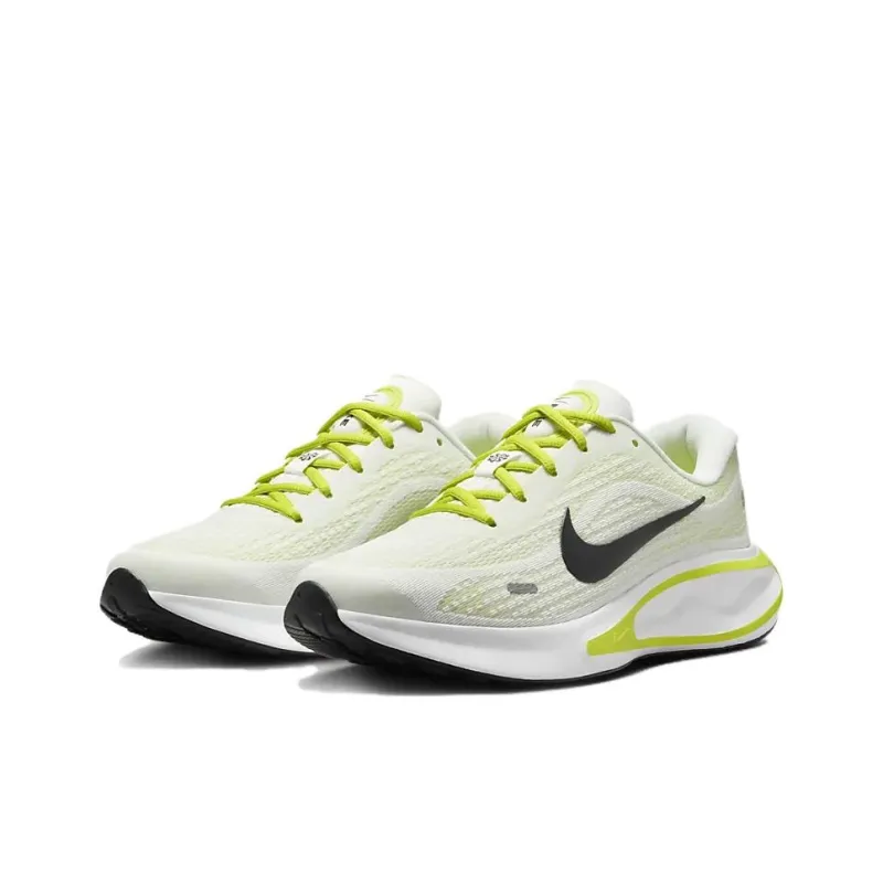 Nike Journey Run Low Top Casual Running Shoes Women's Green White-2