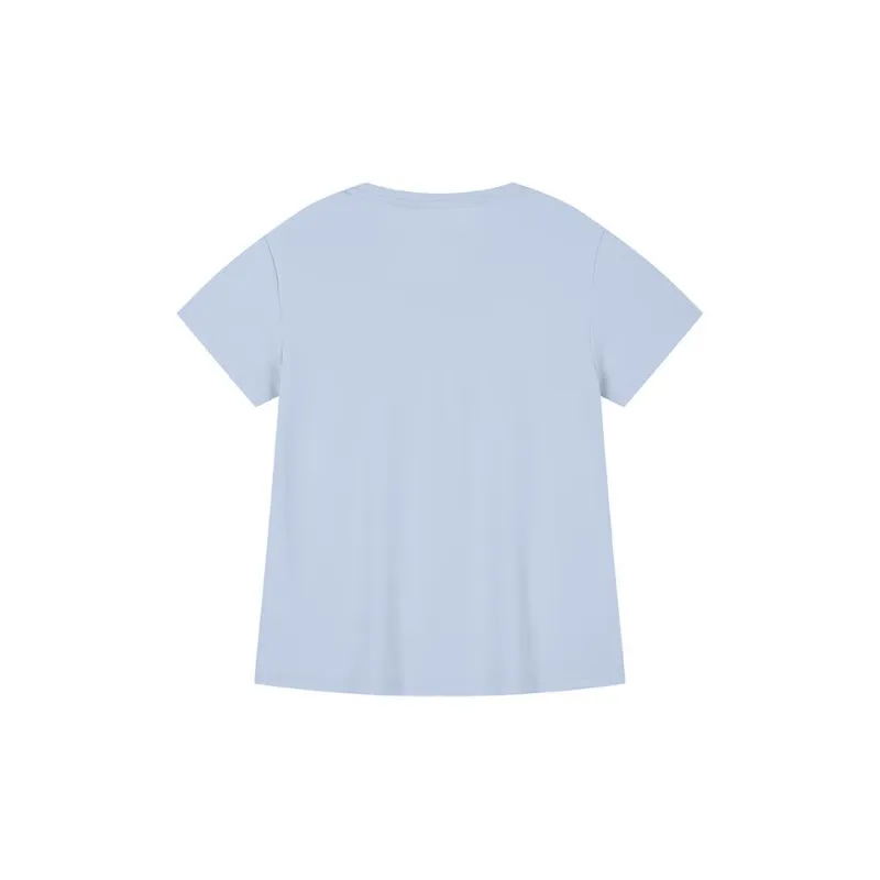 361° T Shirt Women's Dusty Blue-1