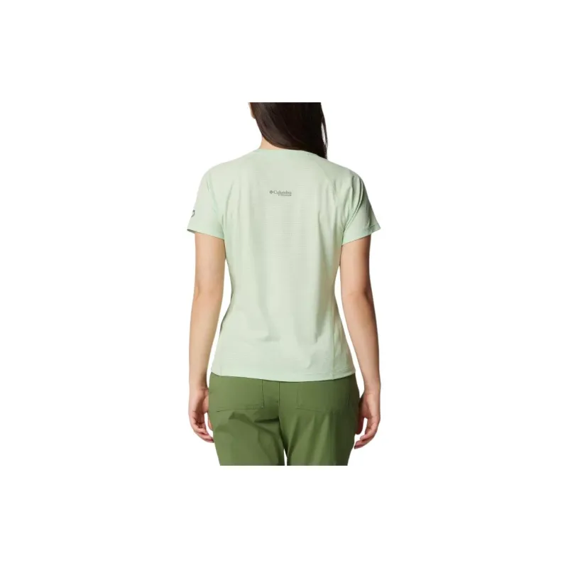 Columbia Raglan Sleeve T-Shirt Women's Green-1