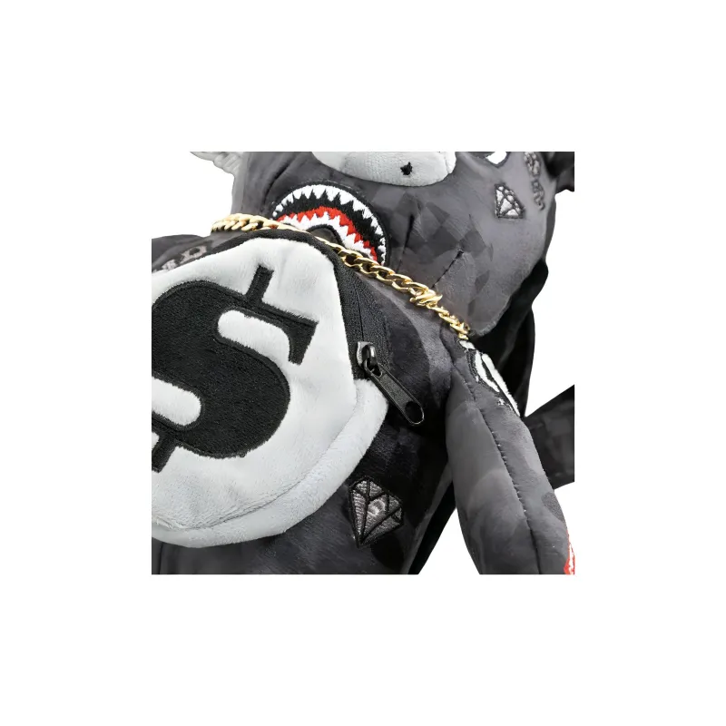 SPRAYGROUND Polyester Backpack Small Size Unisex Black-2
