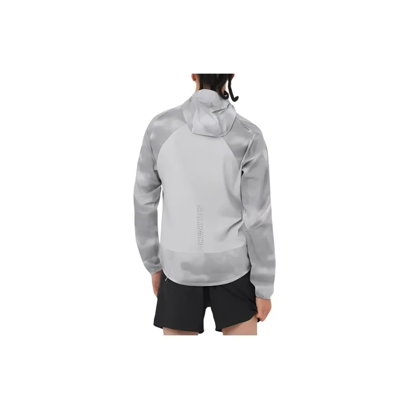 SALOMON CROSS BONATTI CROSS WIND Jackets Coats Men's Frost Gray-1