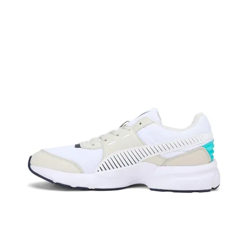 PUMA Future Runner Running Shoes Unisex Low-Top White Pine Green