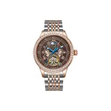 6046B Rose Gold Steel Band