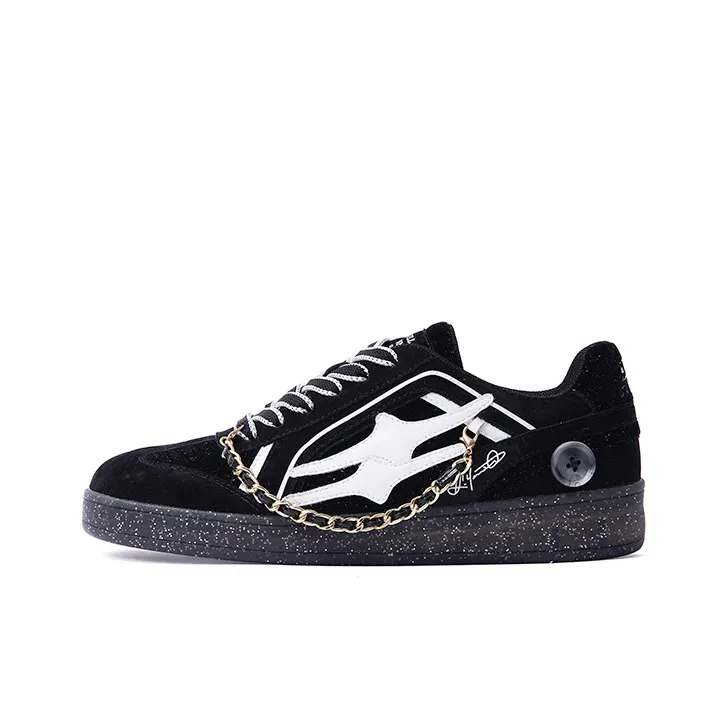 KILLWINNER Skateboard Shoes Unisex Low Top Black-0