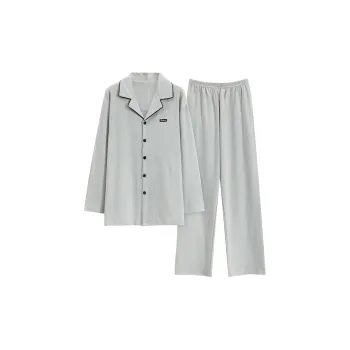 Sleep Students Dormitory Home, Outerwear Ready, Loungewear Versatile Fashion Men's Gray
