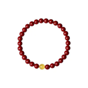 DOWER&HALL Cinnabar Jade Bracelets Women's