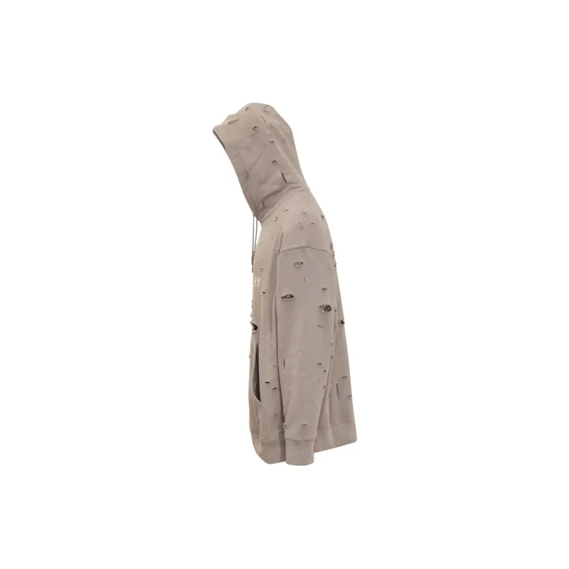 Givenchy Distressed Drawstring Hoodie-2
