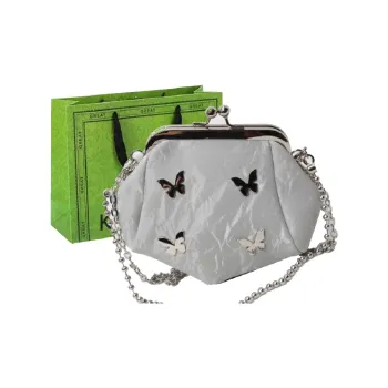 KARUISHA PU Crossbody Bag Shoulder Bag Women's Silver/Black/White