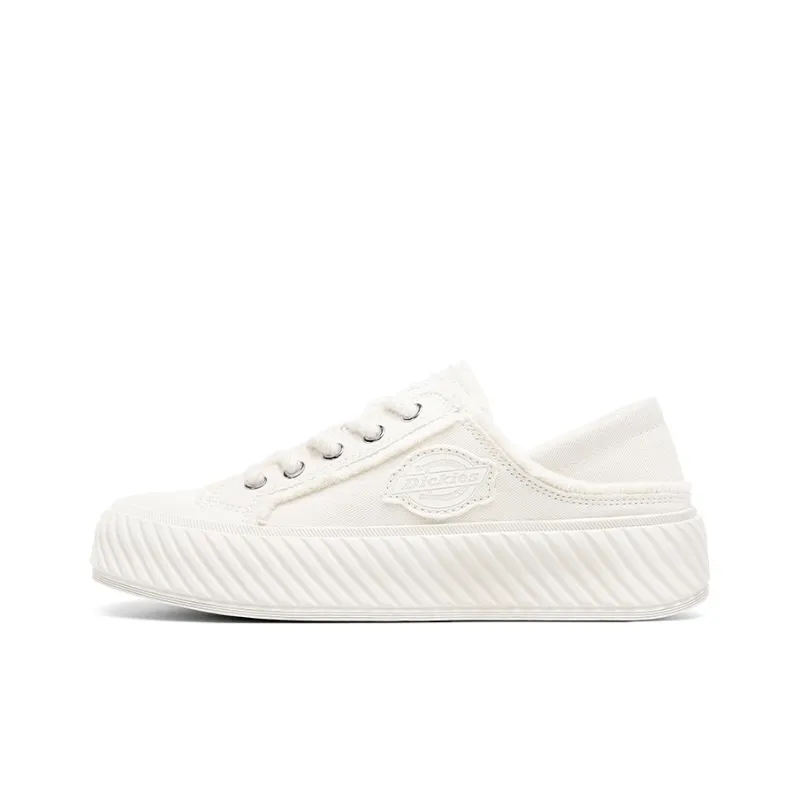 Dickies Slip Resistant, Abrasion Resistant, Breathable Low Top Canvas Shoes Unisex Beige-0