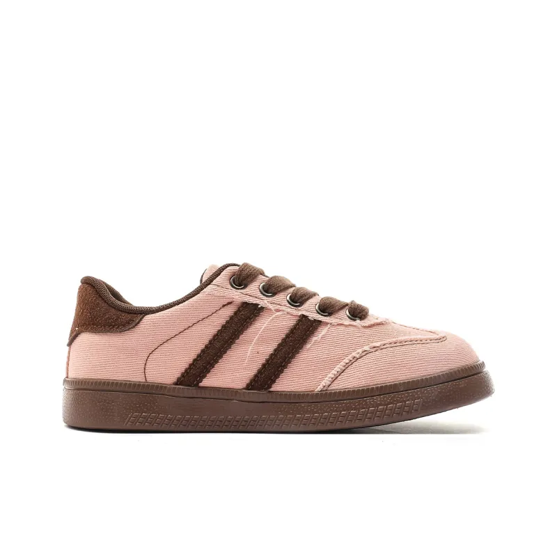 Mengsai Non slip Lightweight Low Top Canvas Shoes Women's Pink-1