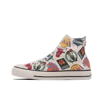 Converse All Star R NBA High Warm Slip-Resistant High-Top Skateboard Shoes Unisex White