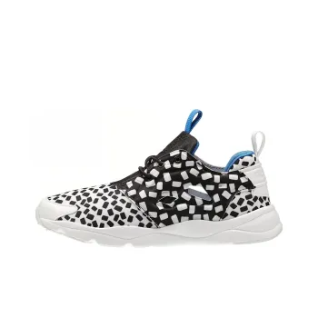 Reebok Furylite Anti Slip Wear Resistant Low Top Casual Running Shoes Women's White Black Blue