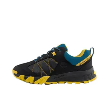 Timberland Trailquest Waterproof Mid Boots 'Black And Yellow'