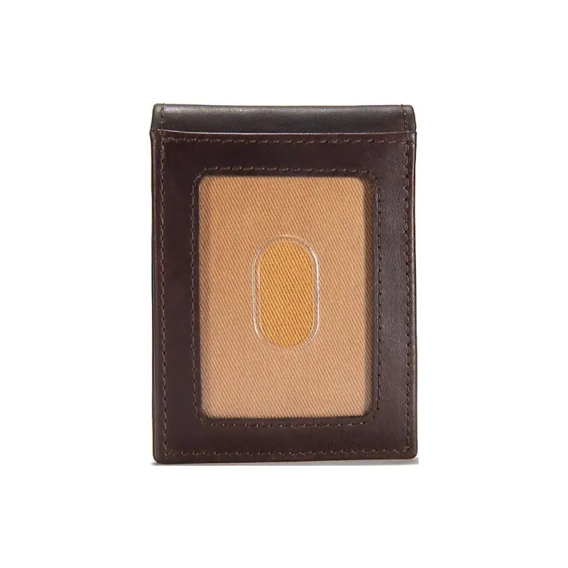 Carhartt Full Grain Oil Leather Wallet Regular Men's Dark Brown-1
