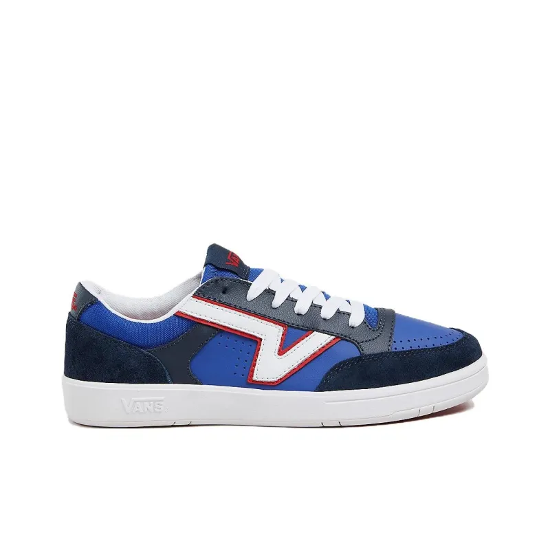 Vans Lowland Comfycush Non-slip Lightweight Low-Top Skateboard Shoes Unisex Blue Black-1