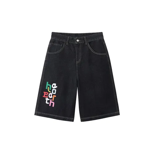 Eaho Denim Shorts Unisex Dark Blue