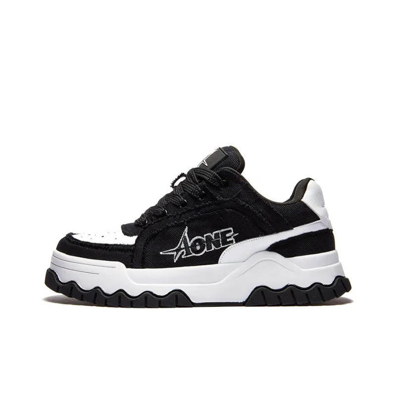 A1 Denim Collection Low-Top Skateboard Shoes Unisex-6