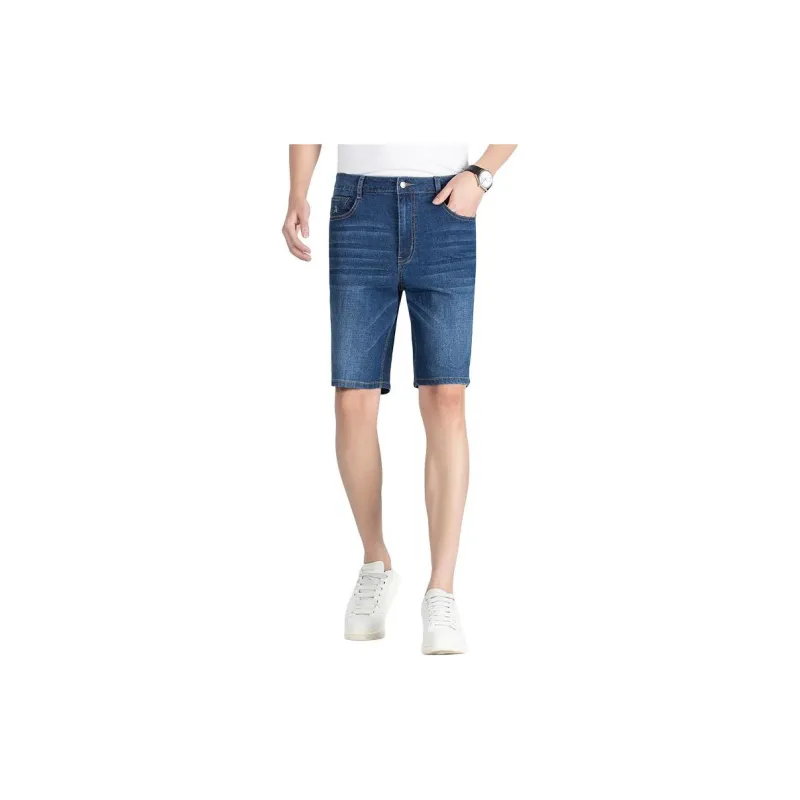 Montagut Denim Shorts Men's Cobalt Blue-1