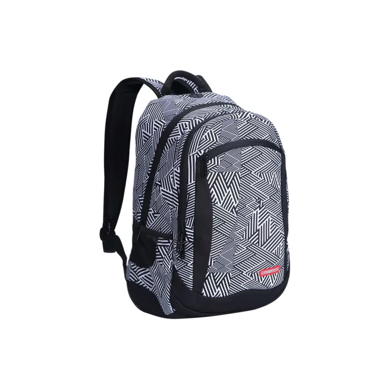 Uniker Polyester Backpack Medium Size Unisex Multicolor-7