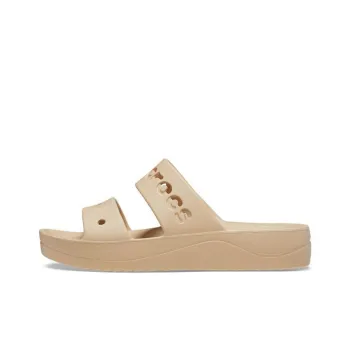 Crocs Slide Slippers Women's Tea Brown
