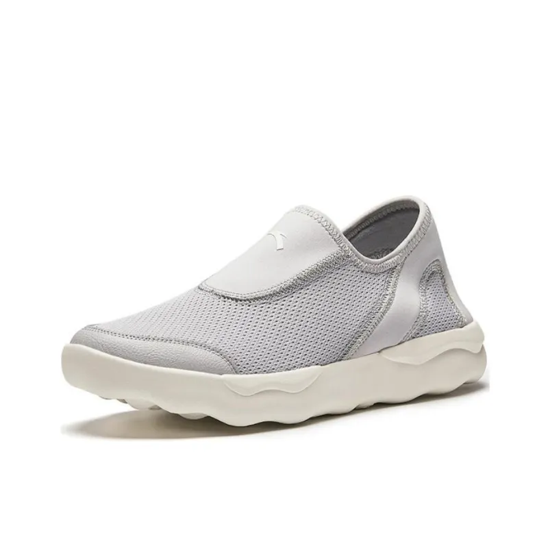 Anta Cushioning, Wear Resistant Low Top Training Shoes Men's Gray-1