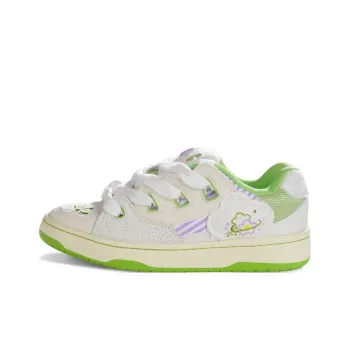 Ollieskate The Wizard Of Oz Low Top Skateboard Shoes Unisex Green Purple Multicolor
