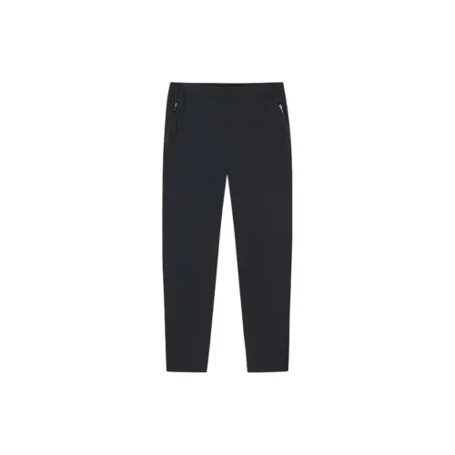 ANTA Champion All Weather Series Knitted Sweatpants Men Black