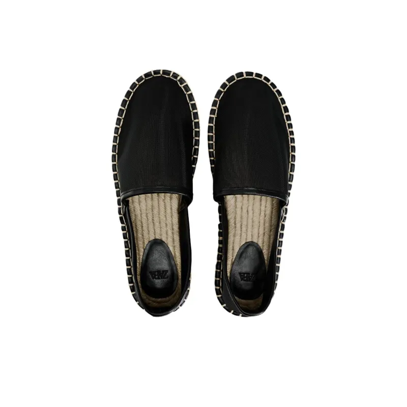 ZARA Espadrilles Women's Black-4